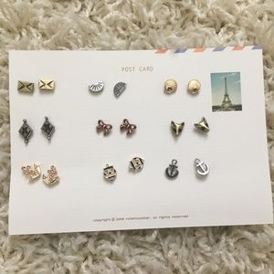 Cute Earring Set- GREAT STOCKING STUFFER